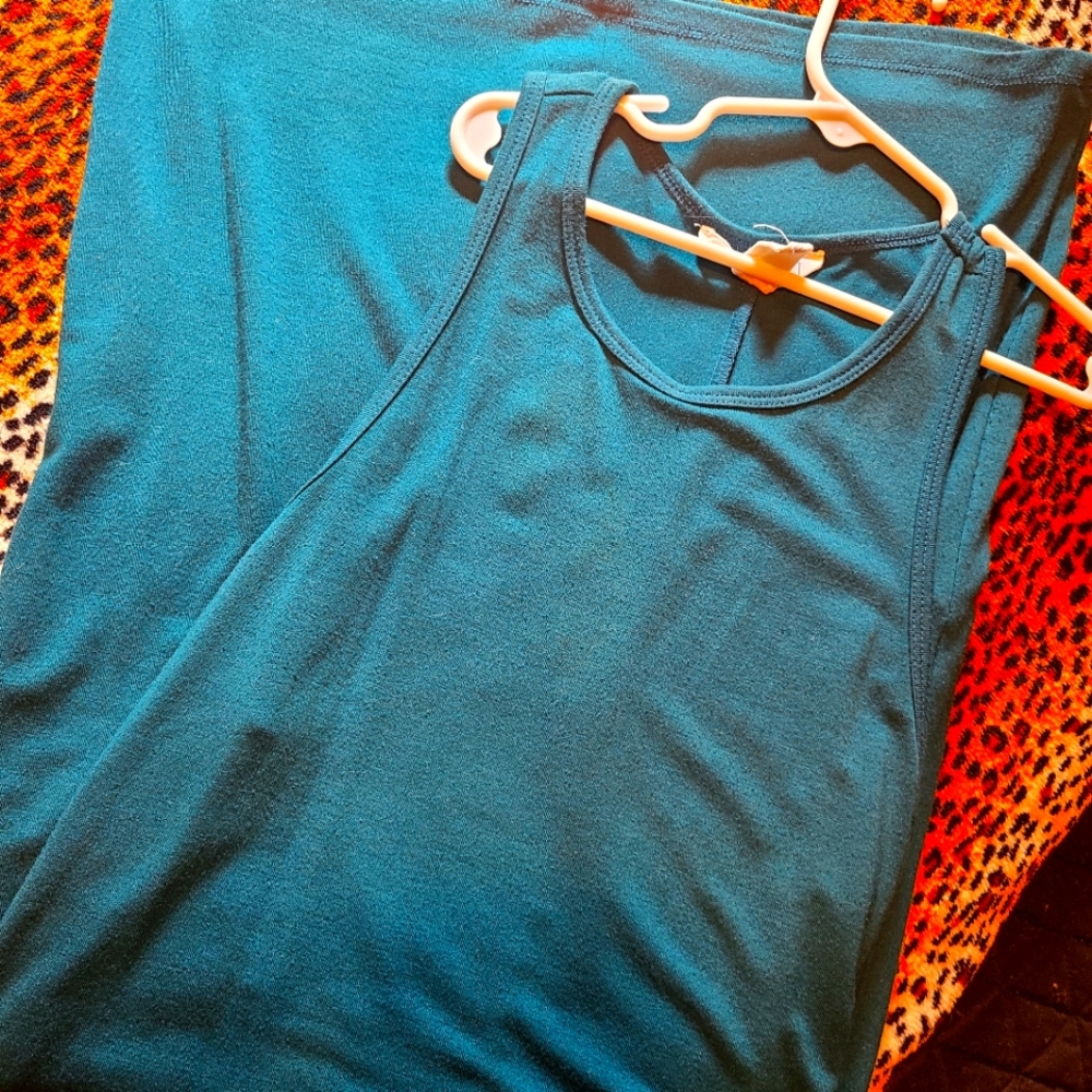 Forever 21 Teal Dress